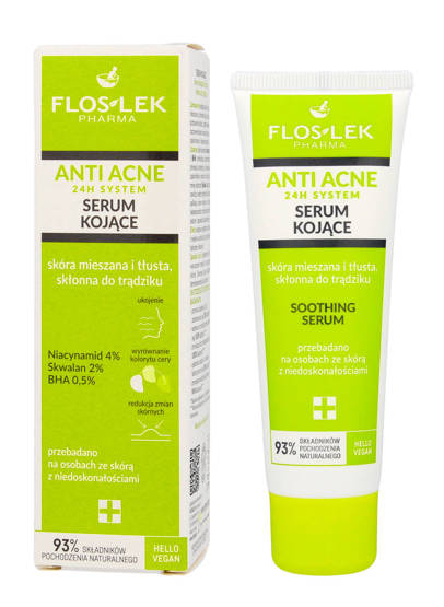 Floslek Anti Acne H System Serum Koj Ce Do Cery Mieszanej T Ustej