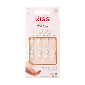 Kiss Salon Sztuczne Paznokcie Acrylic French Nude Breathtaking Rs