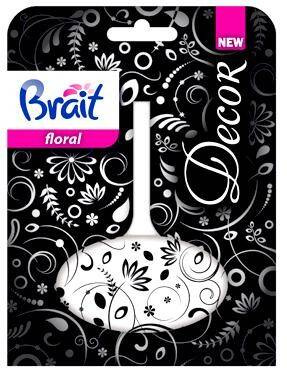 Brait Kostka toaletowa Decor 1-fazowa do WC Floral40g