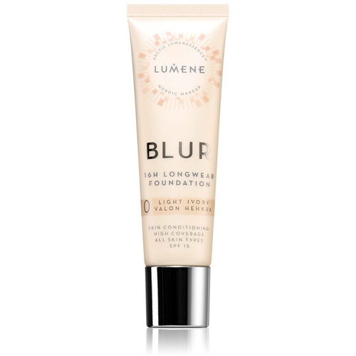 Lumene Blur 16h Longwear długotrwały 16H podkład 0 Light Ivory (Cool) 30 ml