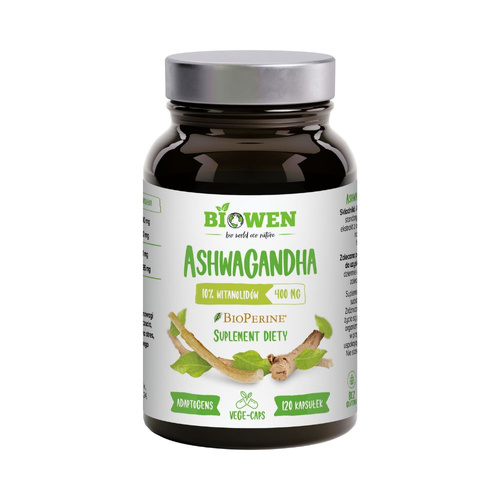 Biowen Ashwagandha  Zen Szen Indyjski  120kaps.
