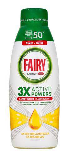 FAIRY Platinum Żel do Zmywarki 900 ml - Żółty