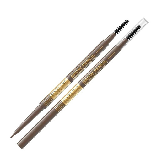 Eveline Micro Precise Brow Pencil Ultraprecyzyjna kredka do brwi 02 Soft Brown