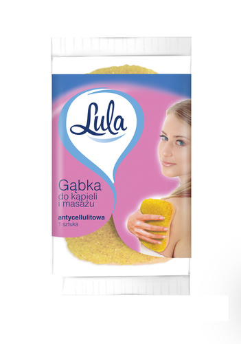 LULA Gąbka do kąpieli i masażu ANTYCELLULITOWA