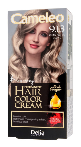 Delia Cosmetics Cameleo HCC Farba permanentna Omega+ nr 9.13 Champagne Blond  1op.