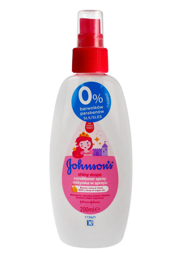 Johnson's Baby Odżywka w sprayu do włosów dla dzieci  200ml