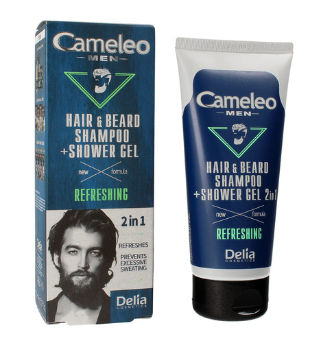 Delia Cosmetics Cameleo Men Szampon i żel pod prysznic 2w1 Refreshing  150ml