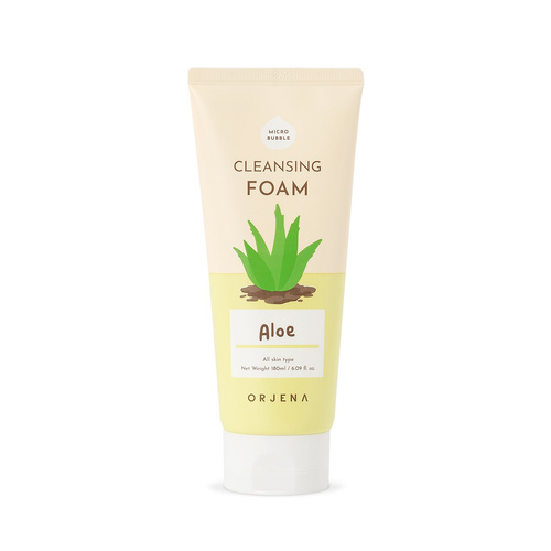 ORJENA Pianka do mycia twarzy Aloe Smile Day 180 ml