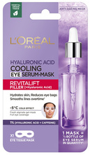 L’Oréal Revitalift Filler Chłodząca Maska Z Serum Pod Oczy 11g