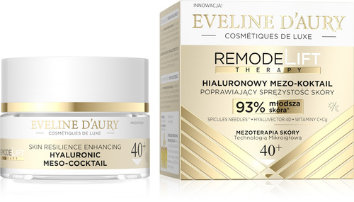 Eveline D'Aury Remodelift Therapy Hialuronowy Mezo-Koktajl 40+ na Dzień i Noc 50 ml