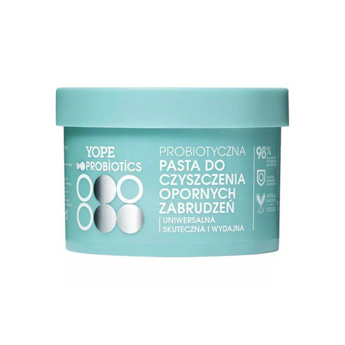 YOPE Probiotics Naturalna Probiotyczna Pasta do czyszczenia opornych zabrudzeń 160g
