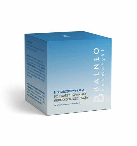 Balneo kosmetyki Biosiarczkowy Krem przeciw niedoskonałościom 50ml