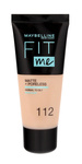 Maybelline Fit Me! Podkład matujący nr 112 Soft Beige 30ml