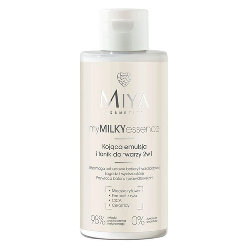 Miya myMILKYessence Kojąca emulsja i tonik do twarzy 2w1 150 ml
