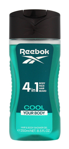 REEBOK Cool Your Body Żel pod prysznic 4in1 dla mężczyzn 250ml