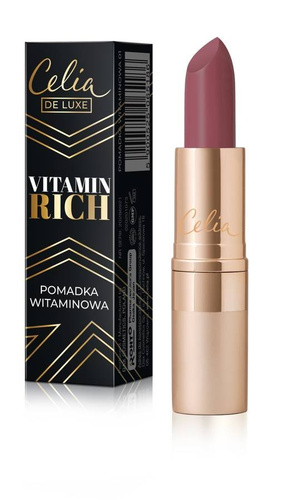 Celia De Luxe Pomadka do ust nawilżająca Vitamin Rich nr 08  3.5g