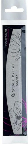 Staleks Pilnik mineralny do paznokci półksiężyc 100/180 Expert 1szt