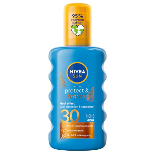 Nivea Sun Spray aktywujący opaleniznę Protect&Bronze SPF30 200ml