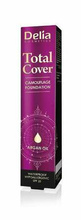 DELIA COSMETICS Hipoalergiczny podkład kryjący Total Cover SPF20 nr 52 25g