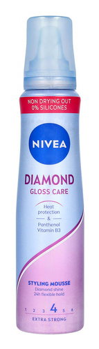 Nivea Hair Care Styling Pianka do włosów Diamond Gloss Care  150ml