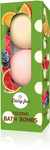 Dairy Fun Musujące Kule do kąpieli - Arbuz,Owoce Leśne i Pomarańcza (3x100g)