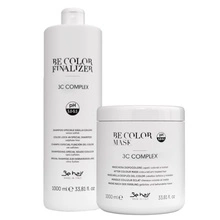 Be Color Zestaw pielęgnacyjny do włosów farbowanych i traktowanych chemicznie Szampon + Maska