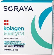 Soraya Kolagen Elastyna Pielęgnacyjny Krem nawilżający na dzień i noc 50ml