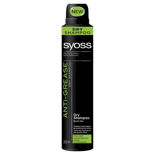 Schwarzkopf Syoss Anti-Greasse Szampon suchy do włosów przetłuszczających się 200ml
