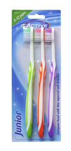 Beauty Formulas Active Oral Care Szczoteczka Junior (8-12 lat) -3szt