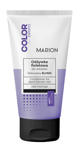 Marion Color Esperto Odżywka fioletowa do włosów - farbowany blond 150ml