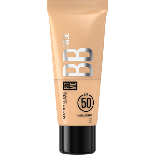 MAYBELLINE Fit Me Krem BB Nude SPF50 nr 30 30 ml