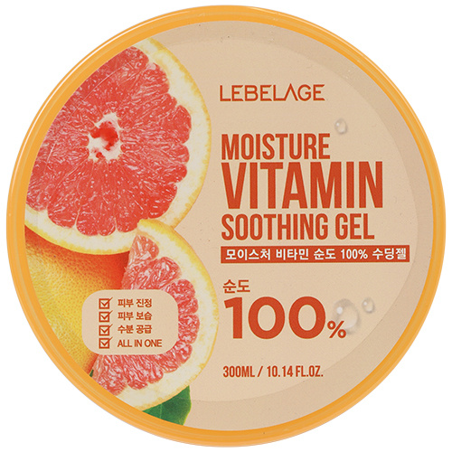 LEBELAGE Żel do twarzy i ciała Vitamin Purity 100% 300 ml