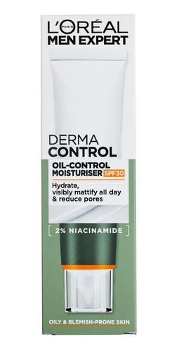 LOREAL Men Expert Derma Control Krem nawilżający z SPF 30, regulujący sebum, 40 ml