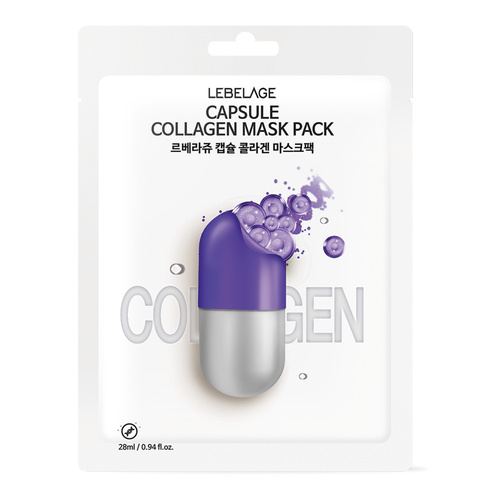 LEBELAGE Maseczka Dr.Capsule Collagen