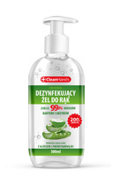 CLEANHANDS Antybakteryjny Żel do Rąk z Prowitaminą B5 i Aloesem 300 ml