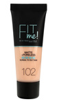 Maybelline Fit Me! Podkład matujący nr 102 Fair Ivory  30ml