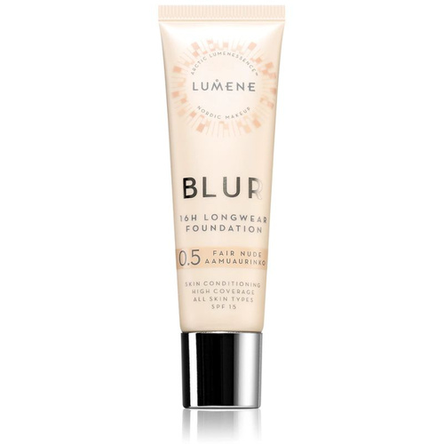 Lumene Blur 16h Longwear długotrwały 16H podkład 0,5 Fair Nude (Neutral) 30 ml