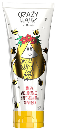 Hiskin Crazy Hair Maska Wygładzająco-Nabłyszczająca z Miodem 250 ml