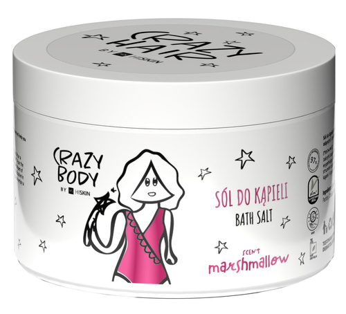 Hiskin Crazy Body Sól do Kąpieli Marshmallow 300 g