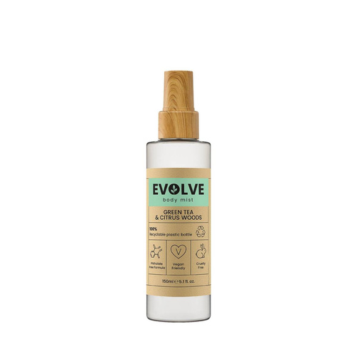 Evolve Green Tea Citrus Woods Perfumowana mgiełka do ciała 150 ml
