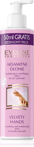 EVELINE Aksamitne dłonie wygładzająco - nawilżający eliksir do rak i paznokci 245 ml