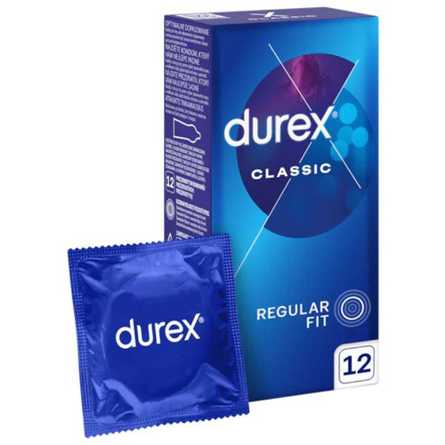 Durex Classic Prezerwatywy 12 szt.