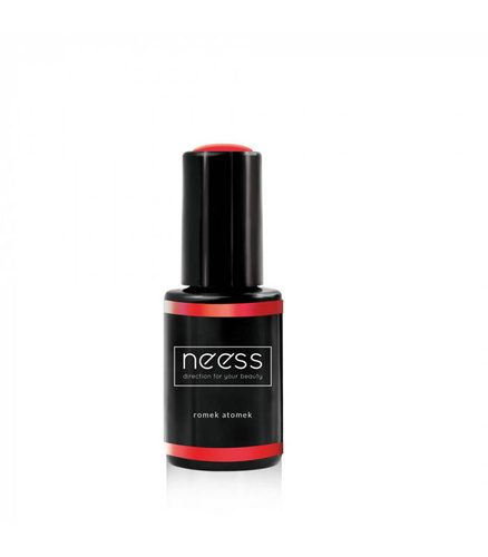 NEESS Lakier hybrydowy kauczukowy 7412 Pole Kar-minowe 4ml