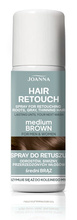 Joanna Hair Retouch Spray - Retusz odrostów i siwizny, Medium Brown, 75 ml