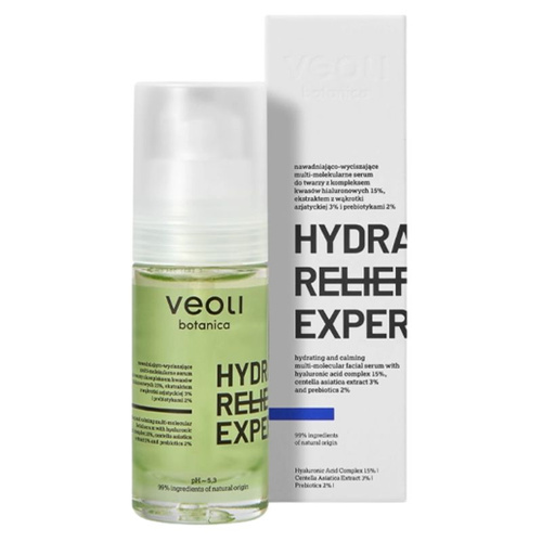 Veoli Hydra Relief Expert Nawilżające i Wyciszające Serum do Twarzy 30 ml