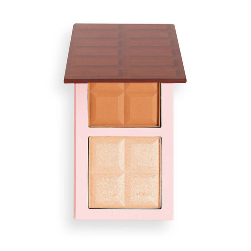 I Heart Revolution Paleta do konturowania Chocolate Contour Palette Light 2x 4.5g