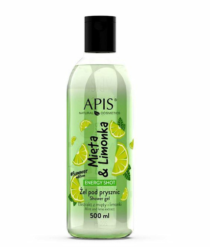 Apis Energy Shot żel pod prysznic Mięta&Limonka 500ml