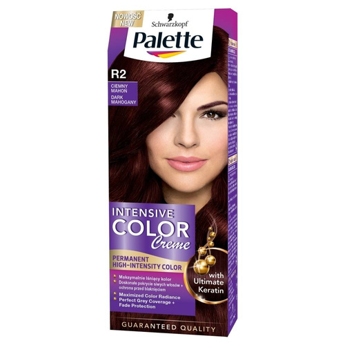 Palette Intensive Color Creme Krem koloryzujący nr R2-ciemny mahoń