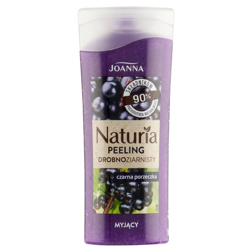 Joanna Naturia Peeling do ciała drobnoziarnisty Czarna Porzeczka  100g