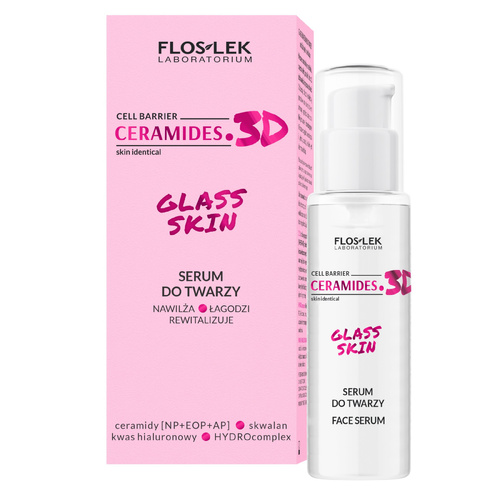 FLOS CERAMIDES 3D GLASS SKIN Serum do Twarzy 30ml
